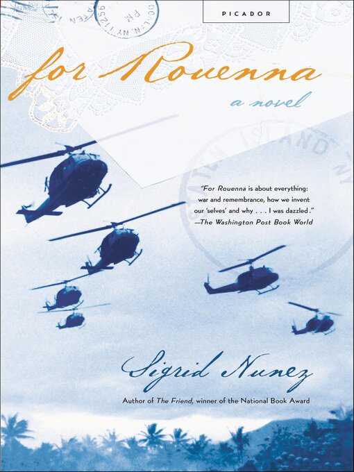 Title details for For Rouenna by Sigrid Nunez - Available